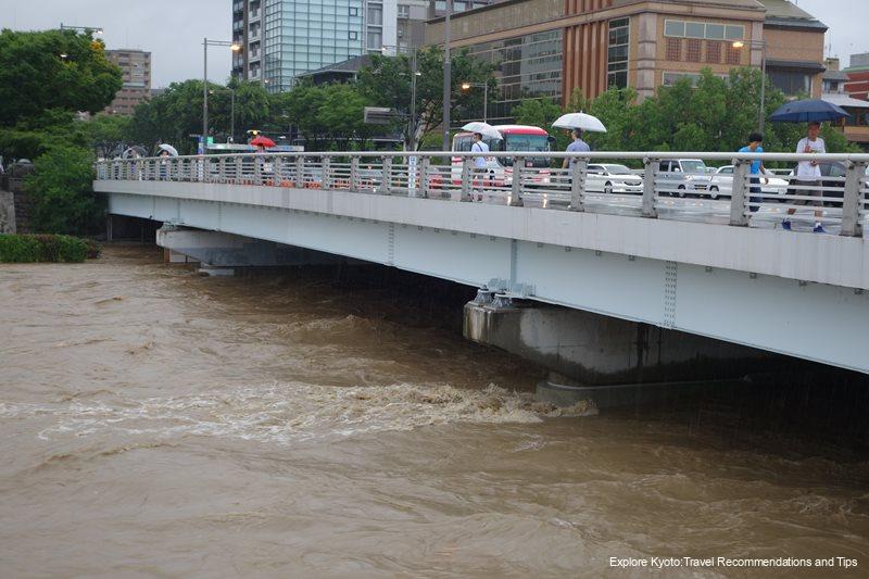 Oike bridge, Kamo River