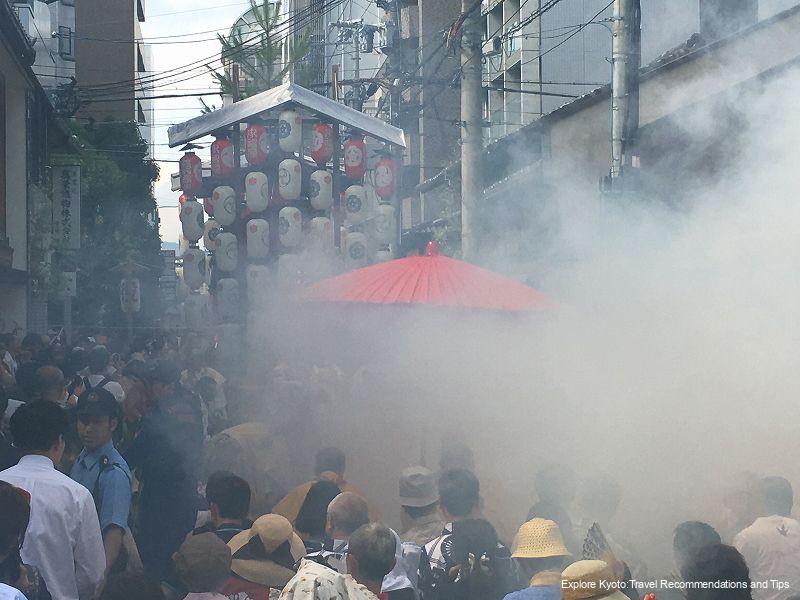 Ennogyoja-yama Goma Burning smoke