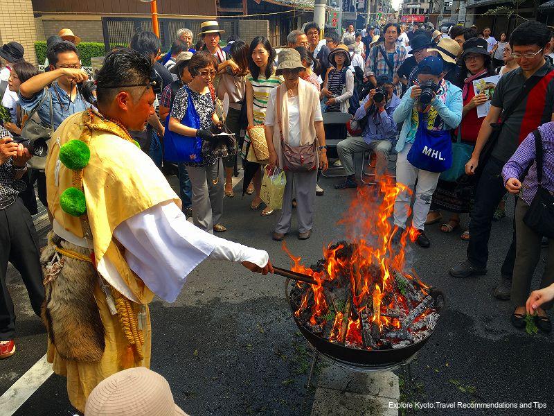 Ennogyoja-yama Goma Burning Cleanup